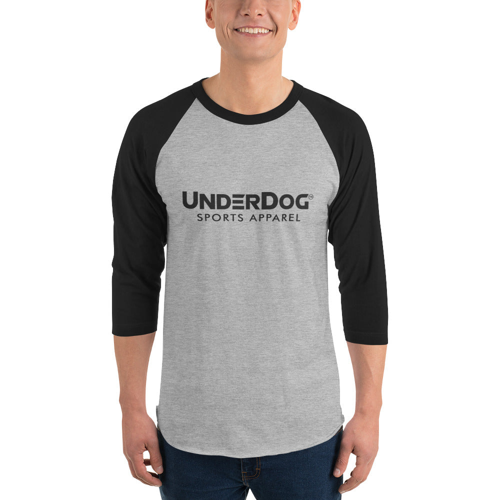 UnderDog 3/4 sleeve raglan shirt