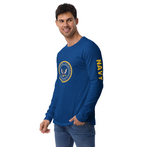 Navy Long Sleeve Tee