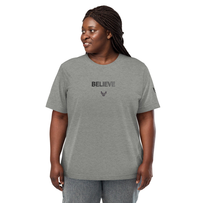 Short sleeve t-shirt, Believe