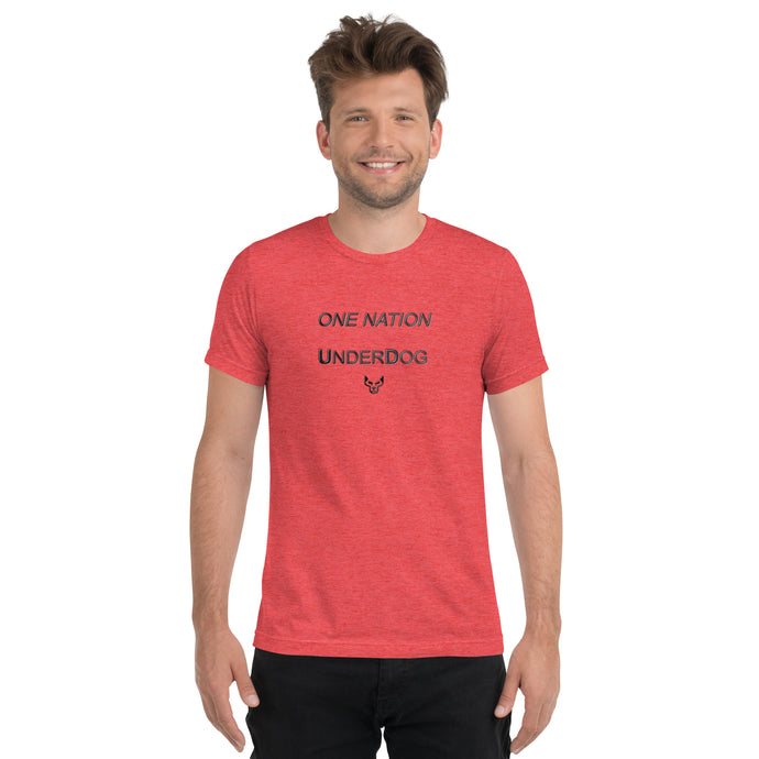 Short sleeve t-shirt, One Nation UnderDog