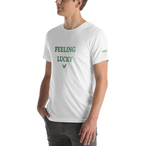 Feeling Lucky, Short-Sleeve Unisex T-Shirt