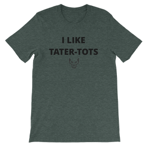 Short-Sleeve Unisex T-Shirt, UnderDog, Tater-Tots