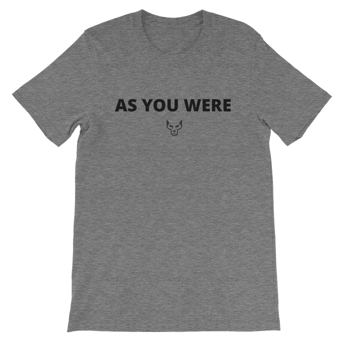 Short-Sleeve Unisex T-Shirt, UnderDog, As You Were