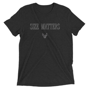 Short sleeve t-shirt, Size Matters