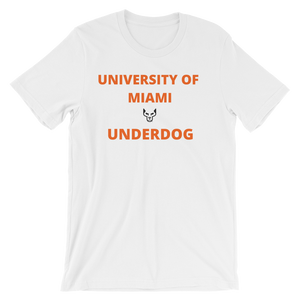 Short-Sleeve Unisex T-Shirt, UofMiami Underdog