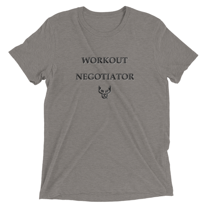 Short sleeve t-shirt, Workout Negotiator