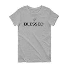 Short Sleeve Women's T-shirt, UnderDog, Blessed