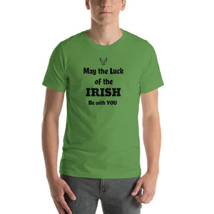 Luck of Irish be with You, UnderDog Unisex T-Shirt