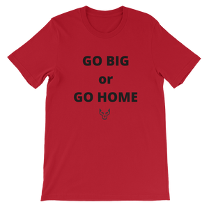 Short-Sleeve Unisex T-Shirt, UnderDog, Go Big