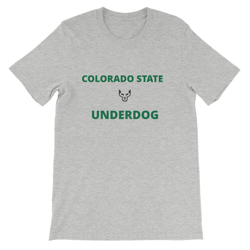 Short-Sleeve Unisex T-Shirt, Colorado St Underdog