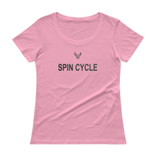 Ladies' Scoopneck T-Shirt, Spin Cycle