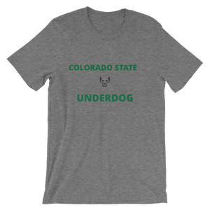 Short-Sleeve Unisex T-Shirt, Colorado St Underdog