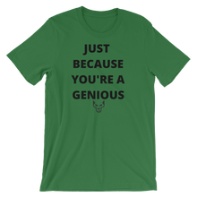 Short-Sleeve Unisex T-Shirt, UnderDog Genious