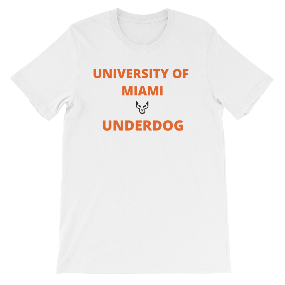 Short-Sleeve Unisex T-Shirt, UofMiami Underdog