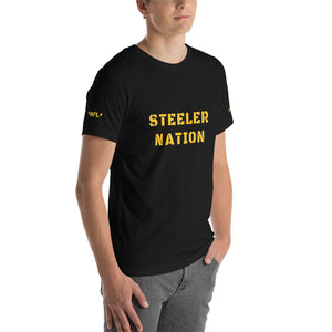 Steeler Nation, Short-Sleeve Unisex T-Shirt
