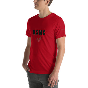 USMC, Short-Sleeve Unisex T-Shirt