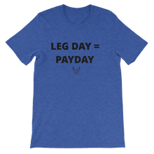 Short-Sleeve Unisex T-Shirt, UnderDog, Leg Day