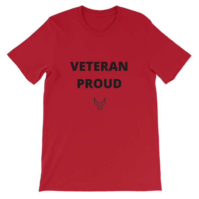 Short-Sleeve Unisex T-Shirt, Vet Proud