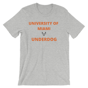 Short-Sleeve Unisex T-Shirt, UofMiami Underdog