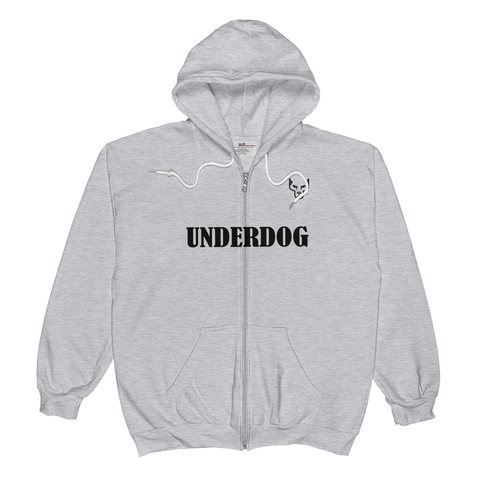 Unisex  Zip Hoodie, UnderDog1