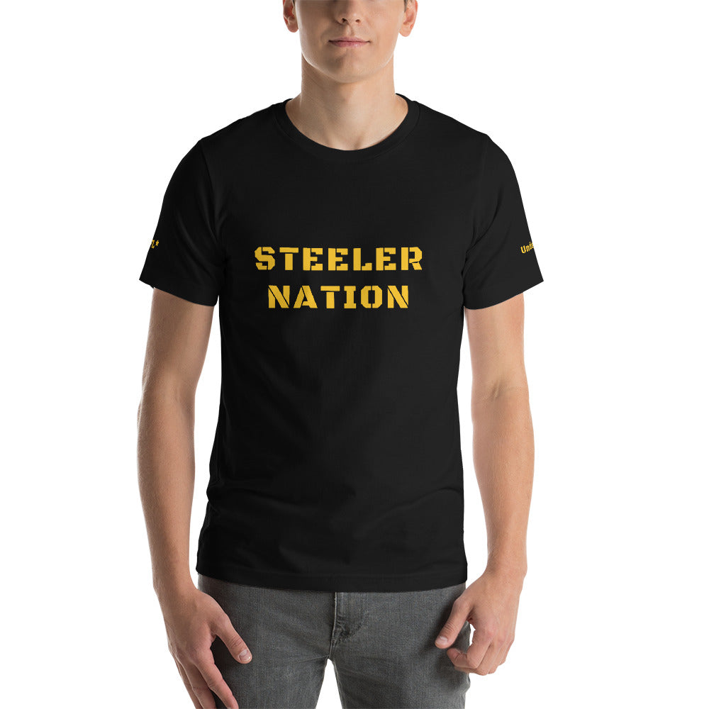 Steeler Nation, Short-Sleeve Unisex T-Shirt