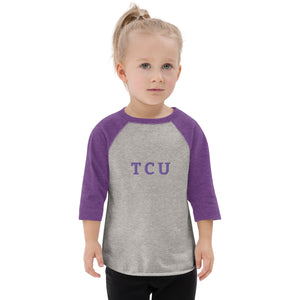 TCU Toddler baseball shirt