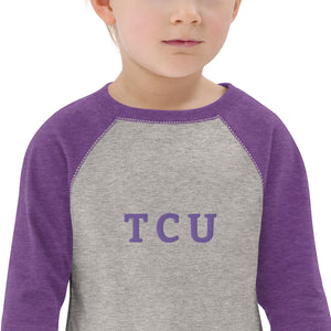 TCU Toddler baseball shirt